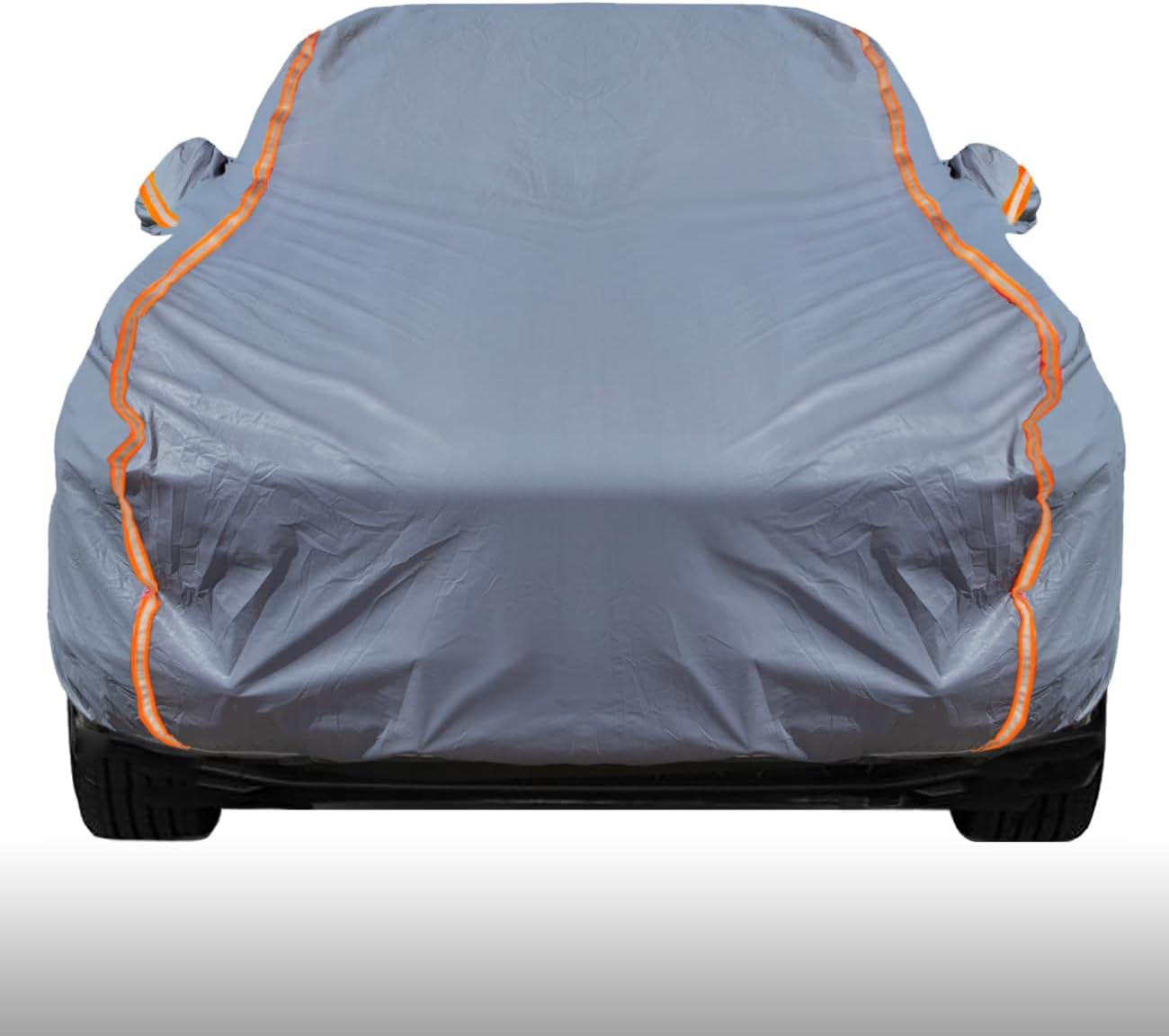KEYOOG Universal Waterproof Heavy Weight Full Car Covers for Sedans
