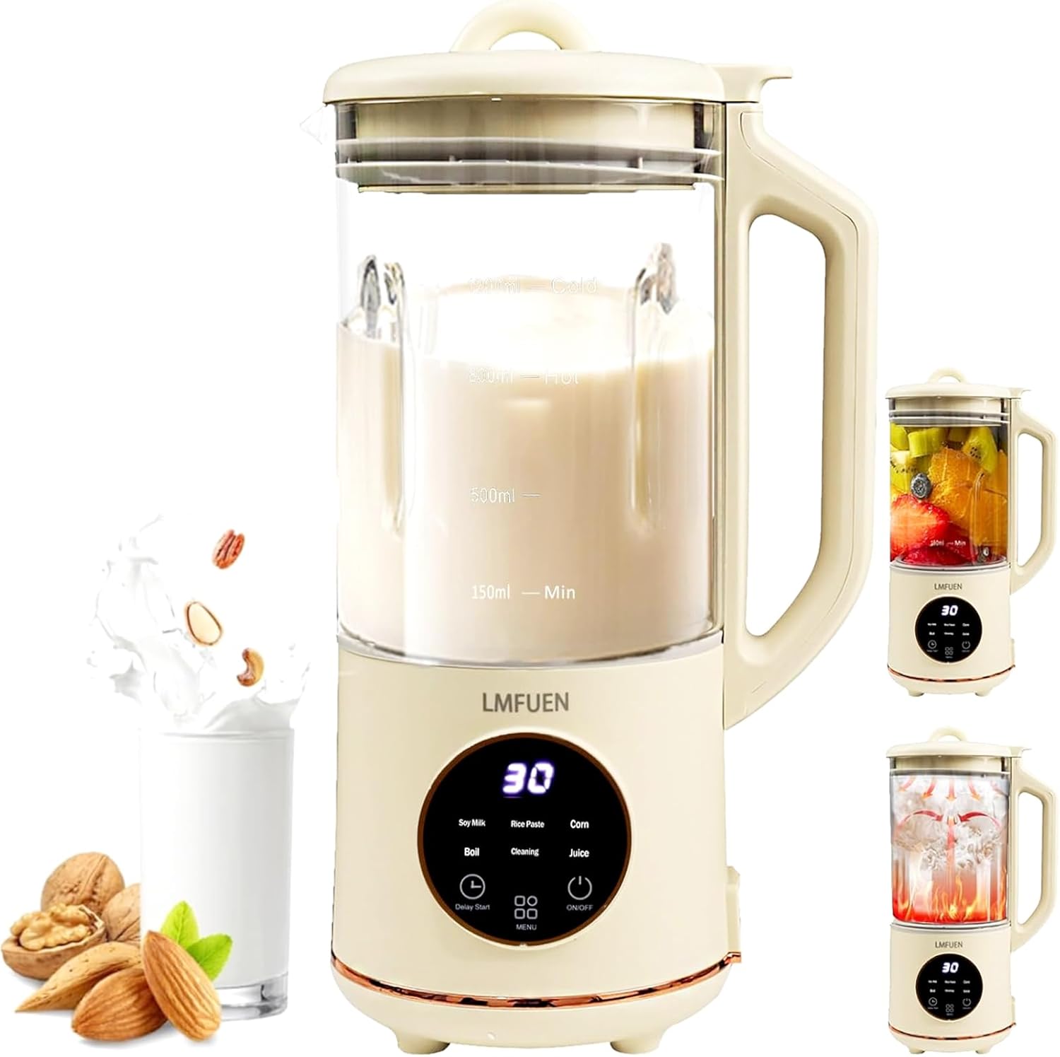 40oz Automatic Nut Milk Maker: Homemade Delights