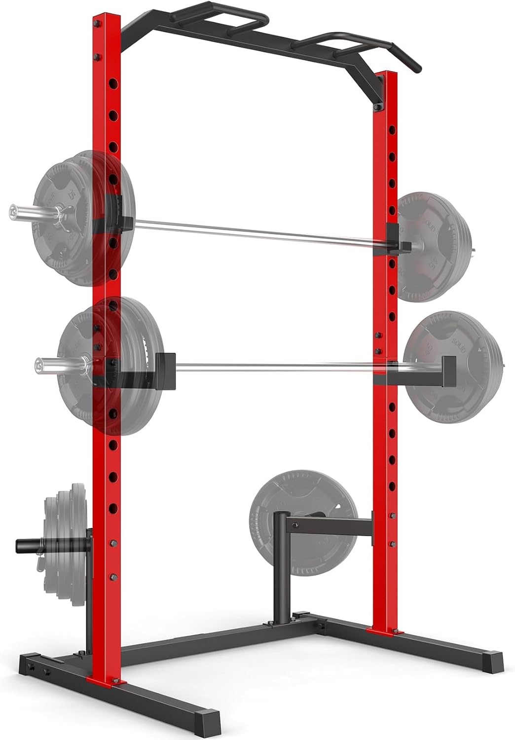 800LBS Power Rack w/ Pull Up Bar