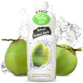 CoCo Joy Natural Coconut Water 6 Pack - Low-Calorie Hydration