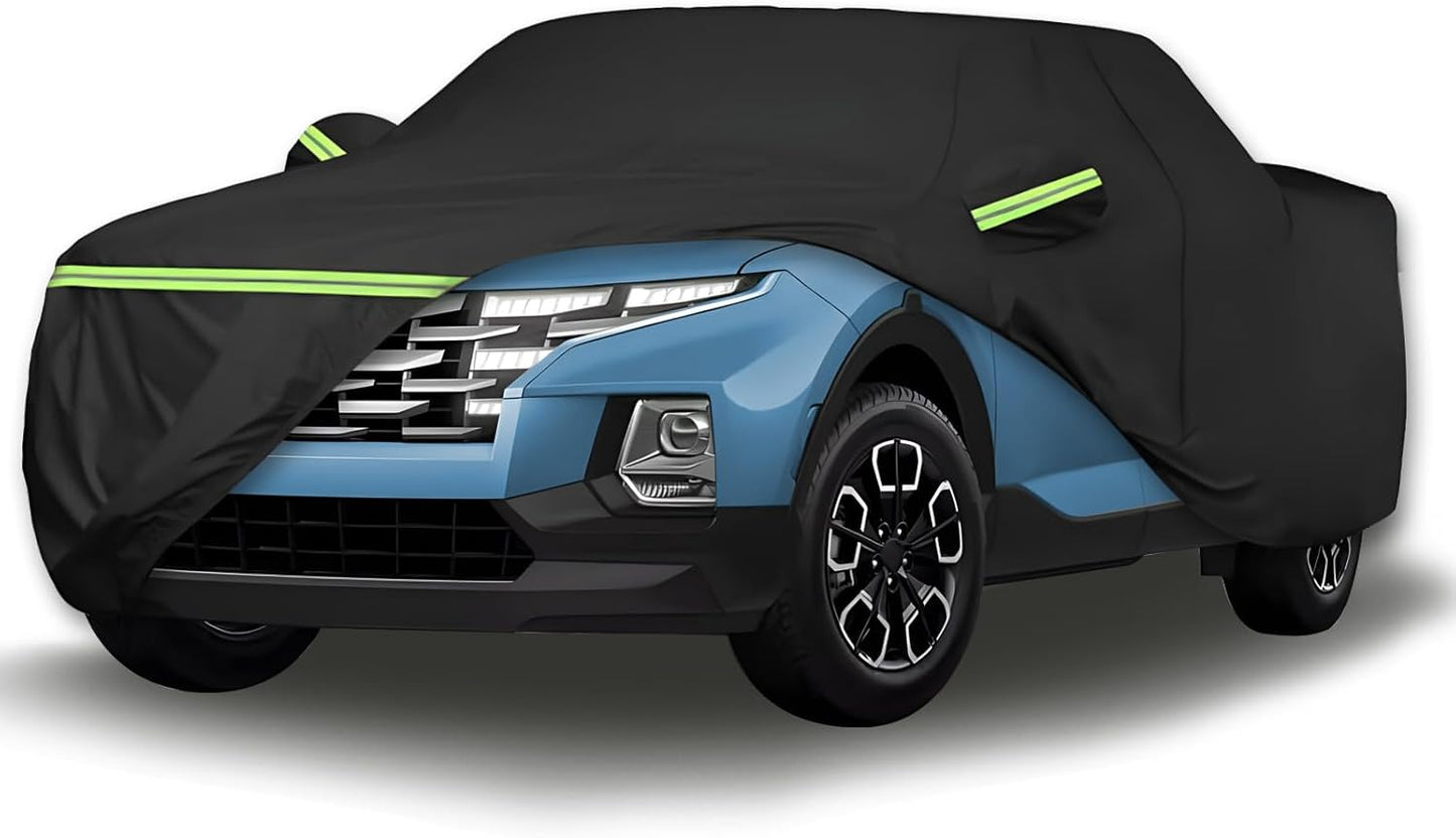 Waterproof Car Covers for 2021-2023 Hyundai Santa Cruz - Black