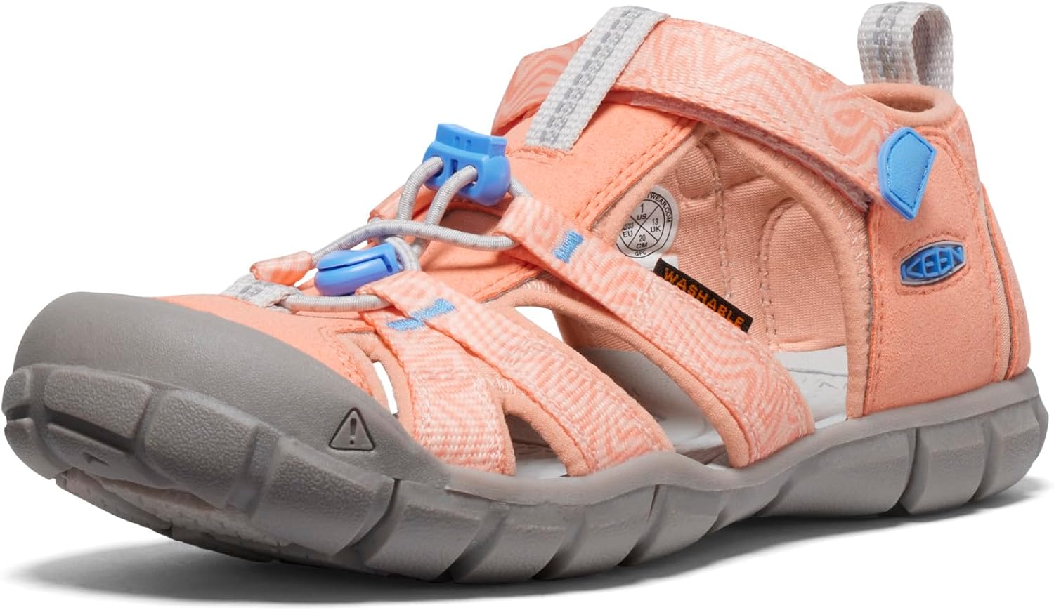 KEEN Kids' Seacamp II CNX Closed Toe Sandal for Active Play