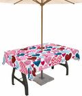 Sweet Love Print Waterproof Tablecloth - ZFUNCING