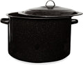 Granite 21 Qt Stockpot - Large Nonstick Enamel Cooking Pot