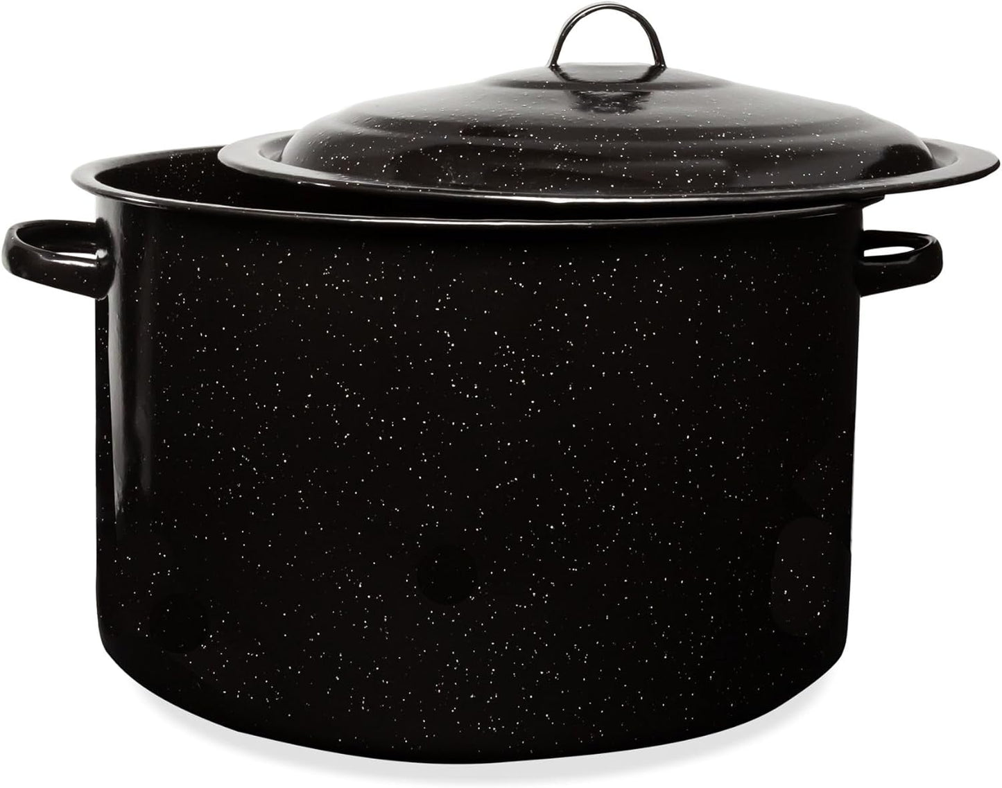 Granite 21 Qt Stockpot for Cooking, Boiling, and Canning