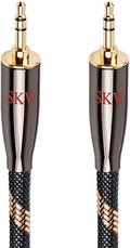 SKW Audiophiles High Gauge AUX Cable for Superior Sound Quality