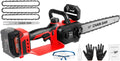 Mini Chainsaw Cordless Compatible for Milwaukee M18 18V Battery - 12