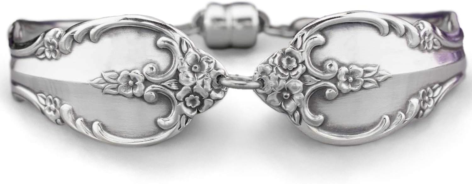 Antique Silverware Spoon Bracelet Jewelry Southern Splendor 1962