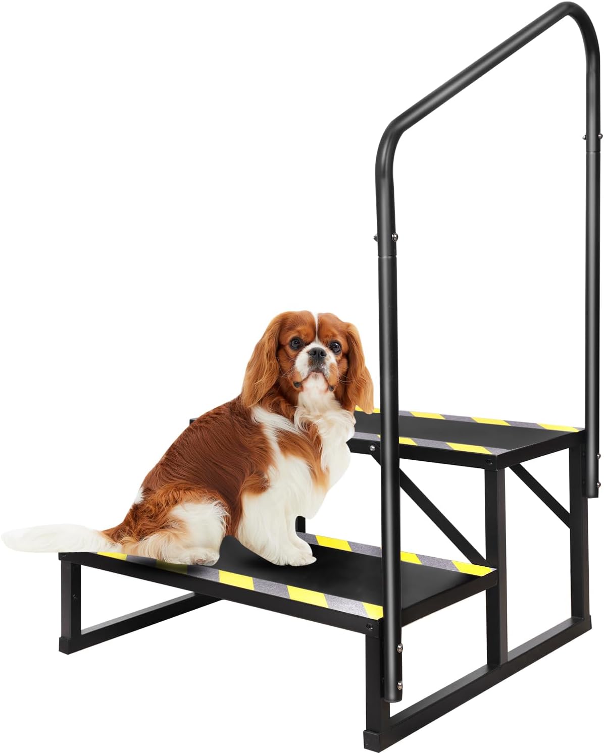 2 Step RV Stairs with Handrail for Safe Outdoor Access