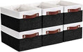 DECOMOMO Small Basket Storage Bins - Compact Collapsible Organizers