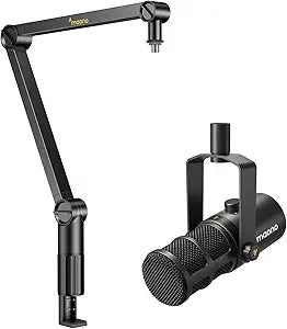 MAONO PD400X Dynamic Microphone Bundle for Podcasting & Streaming