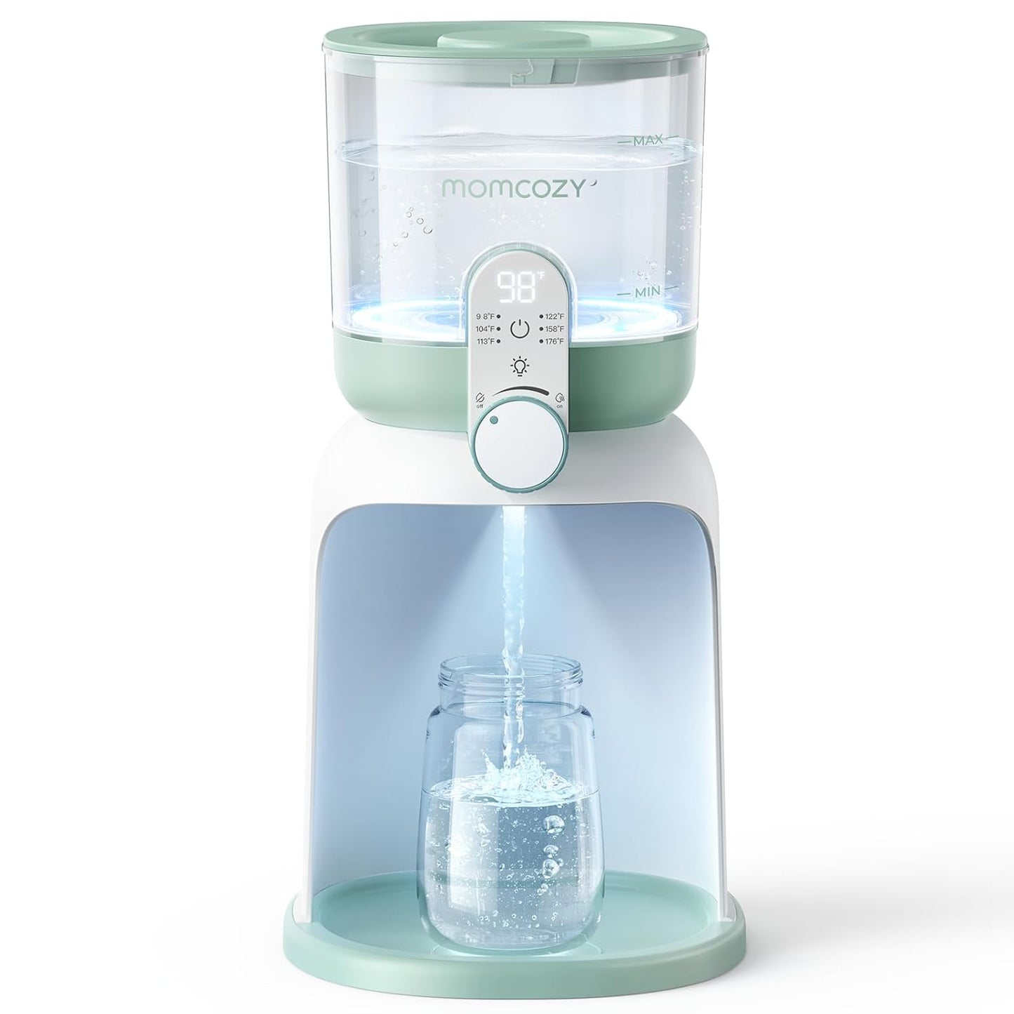 Momcozy Dual Lights Bottle Warmer: Instant Formula Prep
