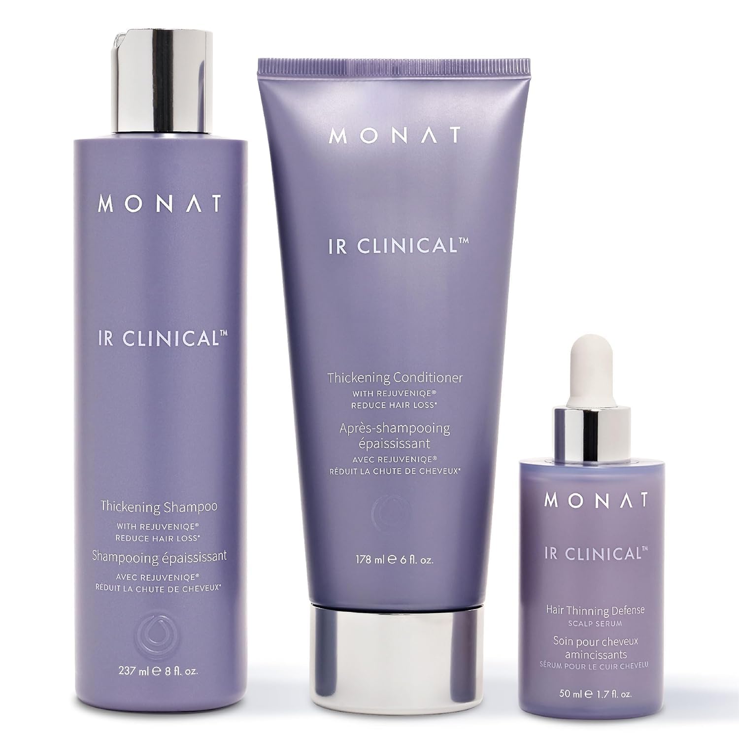 MONAT IR Clinical System Hair Care Restoration Kit for Thicker Hair