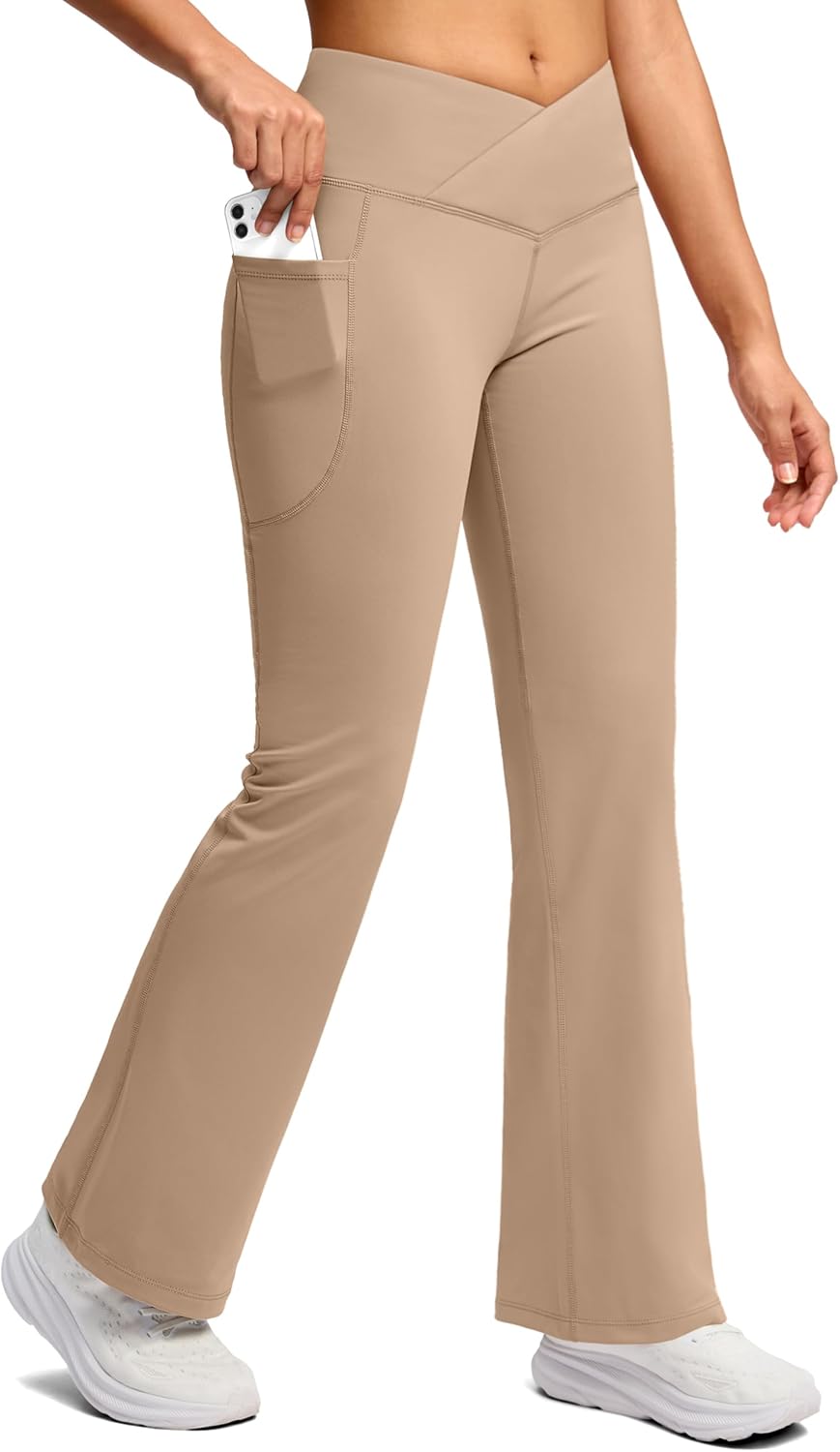 SANTINY Women's Fleece Lined Pants for Warmth and Style