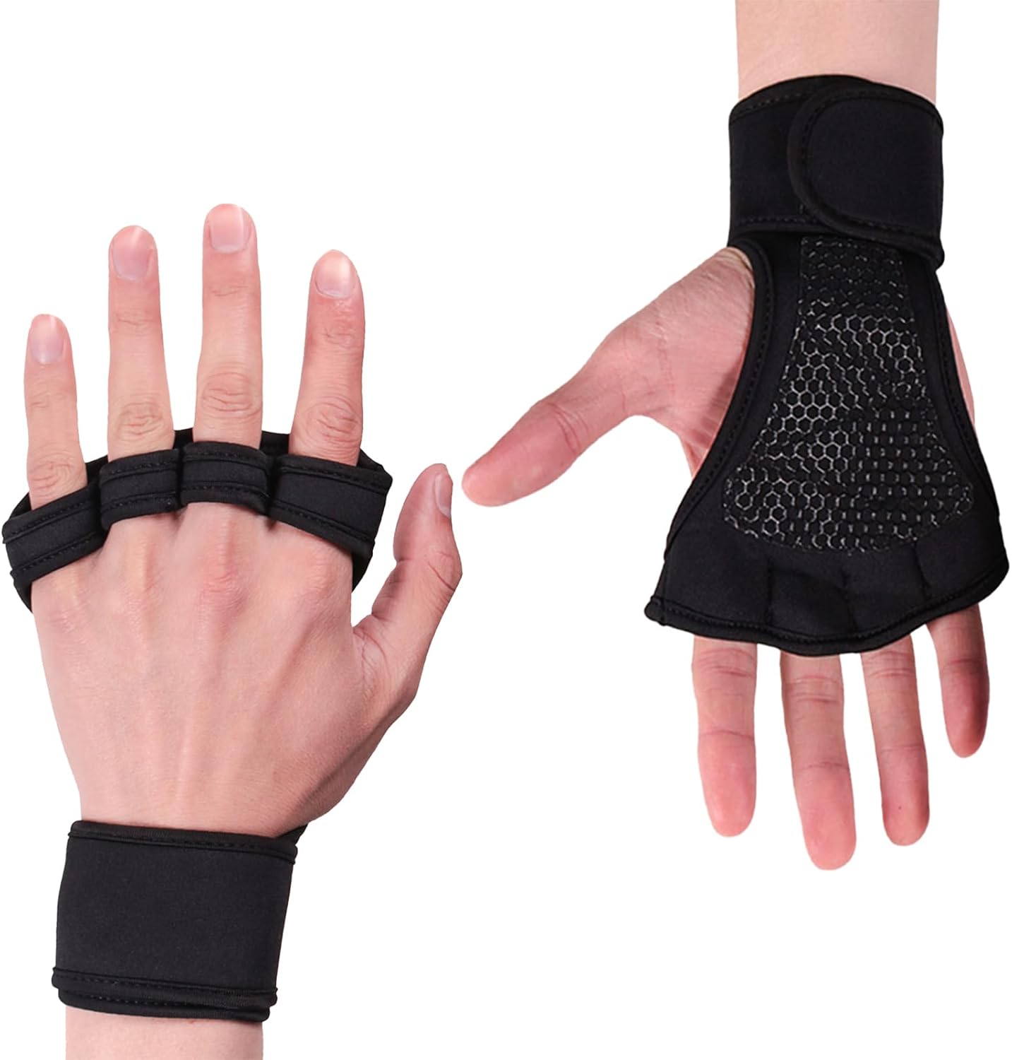 Padded Gym Gloves for Full Palm Protection - Arofeer