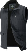 Flygo Men's Winter Warm Puffer Vest - Lightweight, Insulated Layer