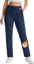 Sherpa Lined Sweatpants Winter Warm Fleece Pants - Water Resistant