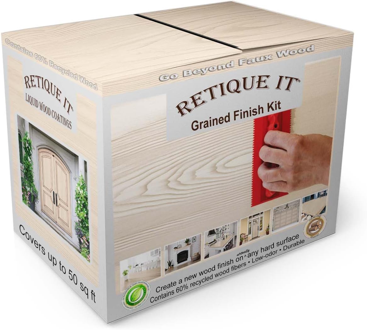 Retique It Wood Finish Multi-Purpose Kit for Stunning Results