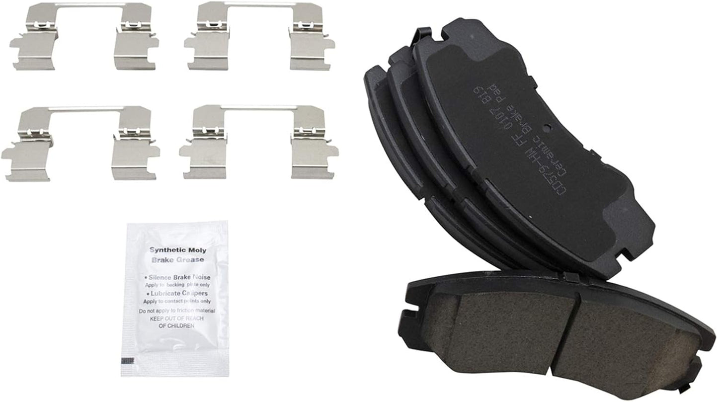 TRQ Front Brake Pads Ceramic for Acura SLX Honda Passport Isuzu