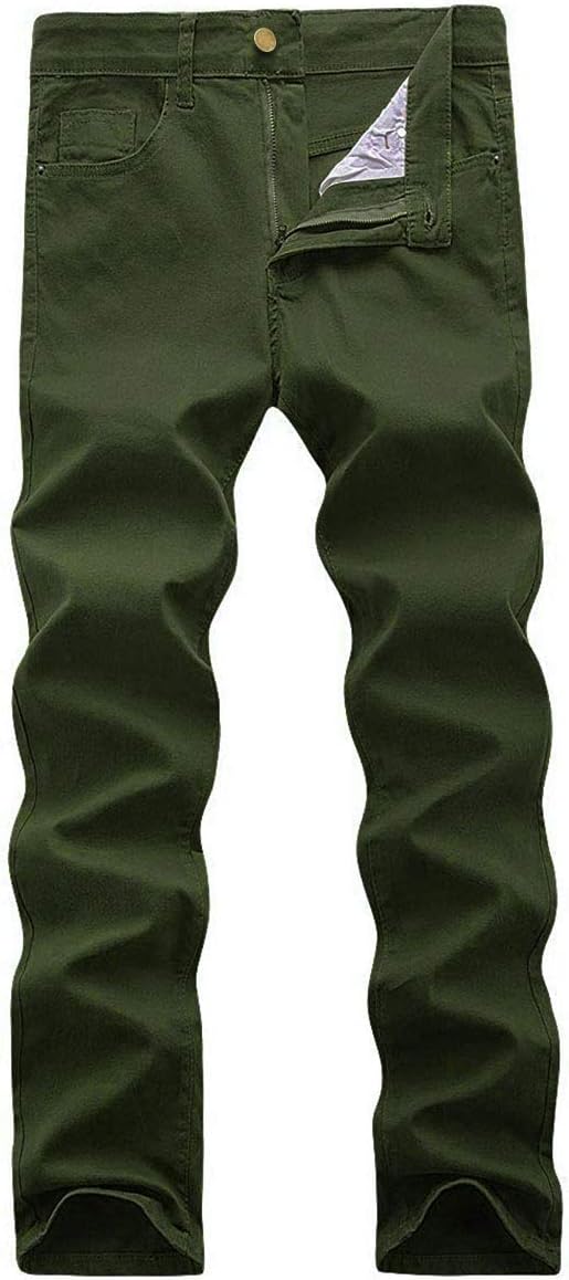 WULFUL Men's Slim Fit Skinny Stretch Jeans for Everyday Comfort