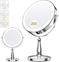 Makeup Mirror with Lights 20X Magnifying Mirror - Precise Detail