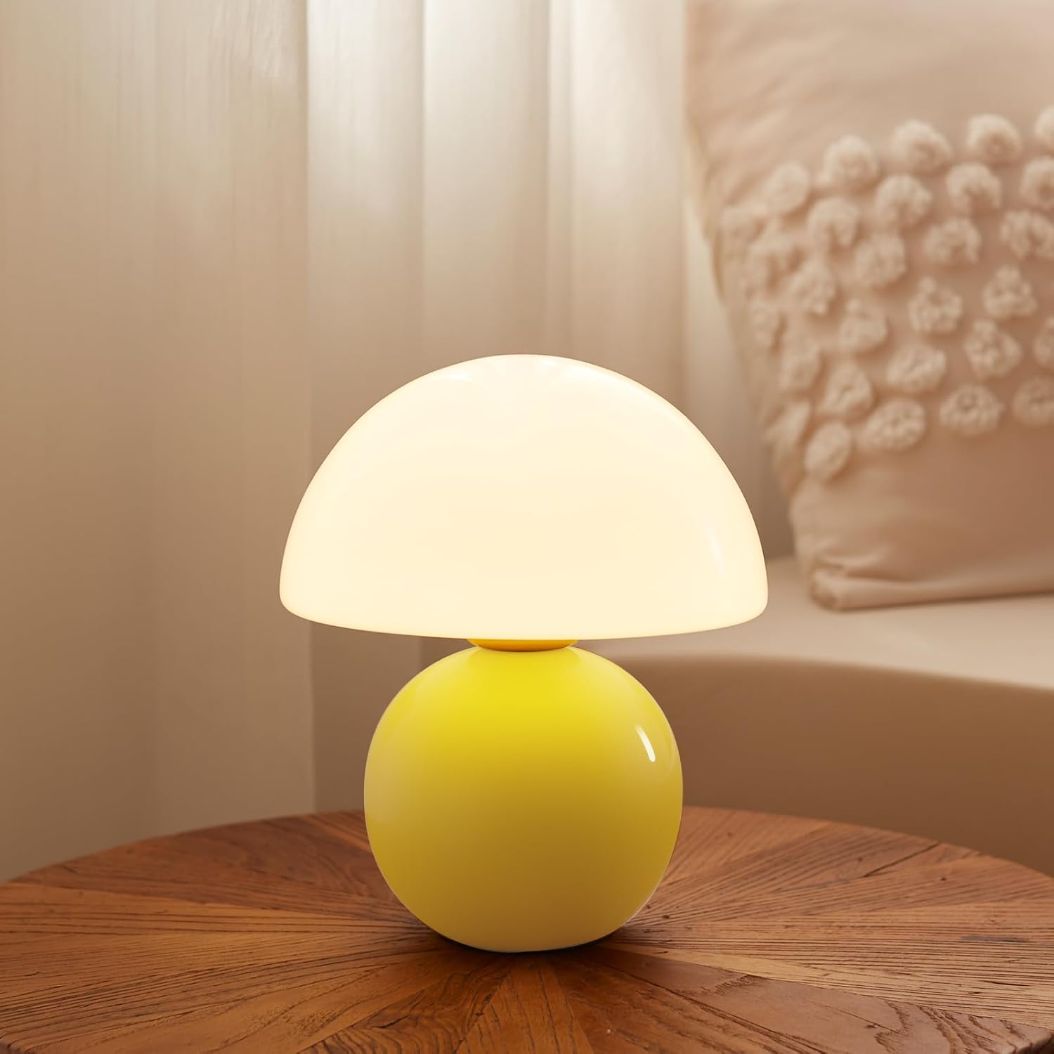 Mushroom Lamp for Bedroom and Living Room Decor - Cute Mini Light