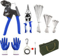 Metal Zip Ties Cutter Stainless Steel Cable Tie Gun Kit - Heavy Duty