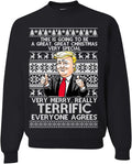 Donald Trump Ugly Christmas Sweater