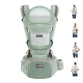 6-in-1 Baby Carrier with Hip Seat - Newborn to Toddler Ergonomic