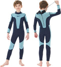 Seaskin Kids Wetsuit for Boys Girls Toddler 3mm Back Zip (Style 6QGL)
