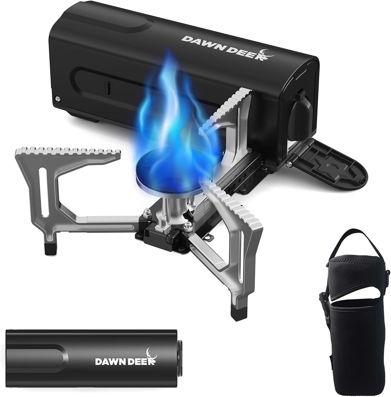 Compact 2200W Cassette Stove + Storage Bag - Dawn Deer