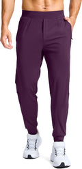 G Gradual Men's Golf Joggers with Zippered Pockets for Easy Wear