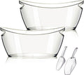 Ice Bucket 2 PCS 5.5L Acrylic Beverage Tub - Extra Large Party Cooler