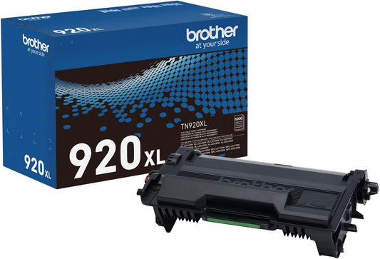 Brother Genuine TN920XL High Yield Black Toner for Sharp Prints
