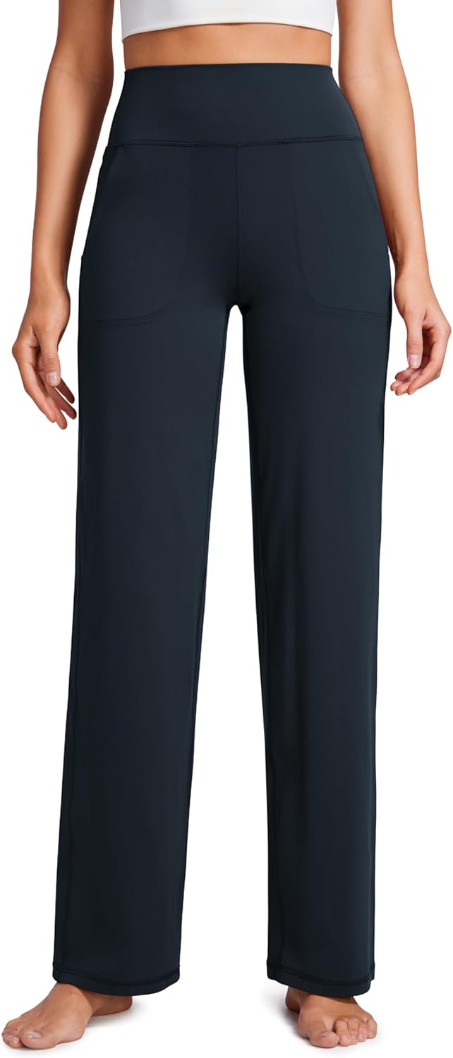 CRZ YOGA Womens Butterluxe High Waist Wide Leg Pants Review