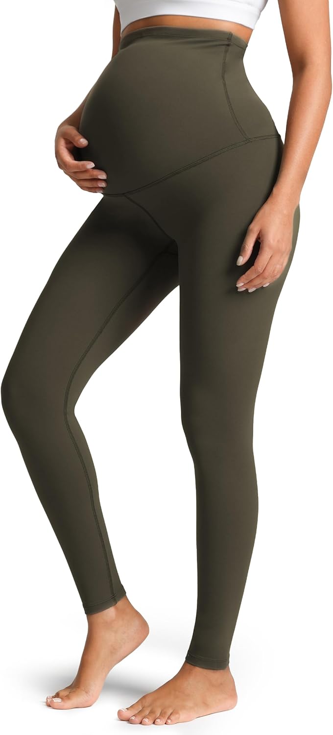 Colorfulkoala Womens Dreamlux Maternity Leggings for Comfort