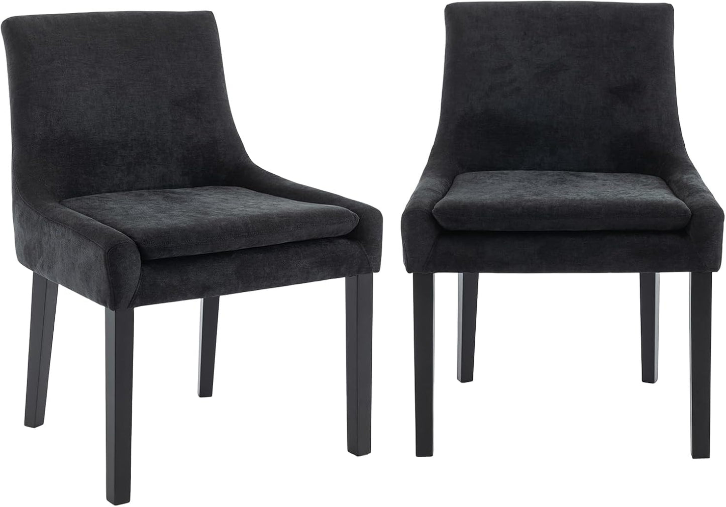 COLAMY Set of 2 Stylish Cozy Chairs