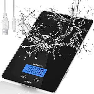 KOIOS Digital Kitchen Scale for Precise Cooking and Baking