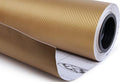 3D Twill-Weave Carbon Fiber Vinyl Sheet Roll Wrap (96in x 60in)