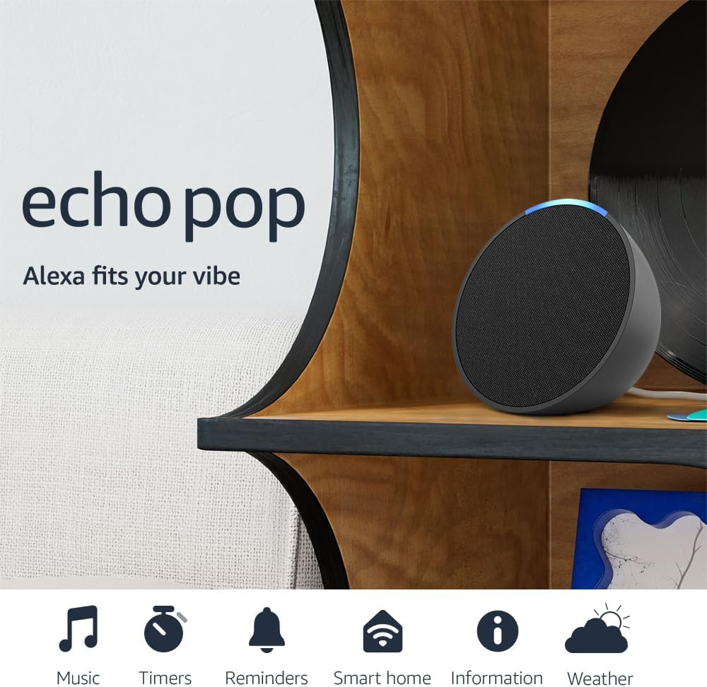 Echo Pop: Compact Alexa Speaker