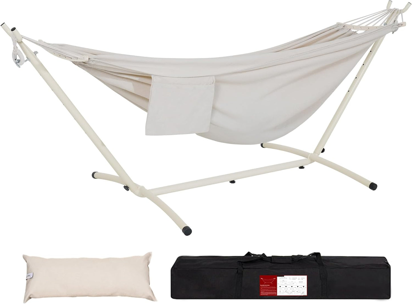 LazyDaze Double Hammock with Stand for Ultimate Relaxation