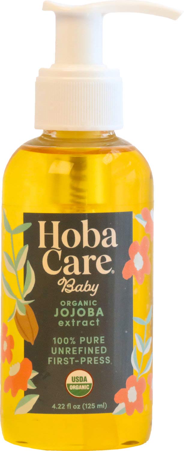 Organic Jojoba Baby Oil for Healthy Skin & Hair