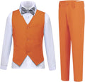 Kids 4 Piece Dresswear Set with Slim Fit Design for Boys