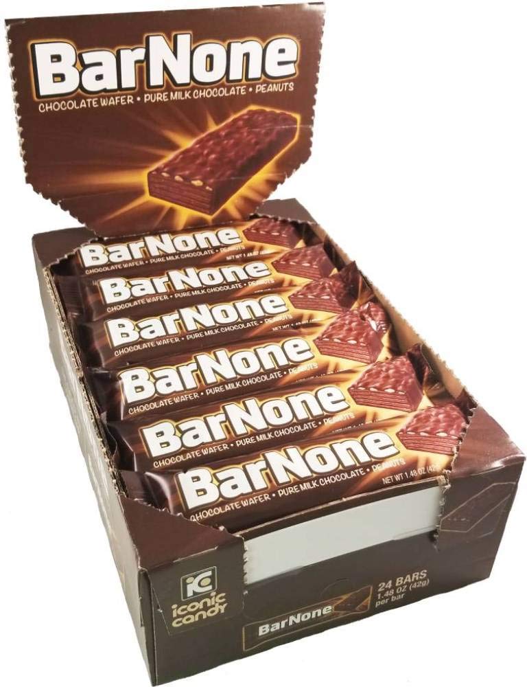 BarNone Chocolate Bar - Pure Milk Chocolate Wafer Delight