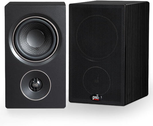 PSB Alpha P3 Bookshelf Speakers - Rich Black Sound