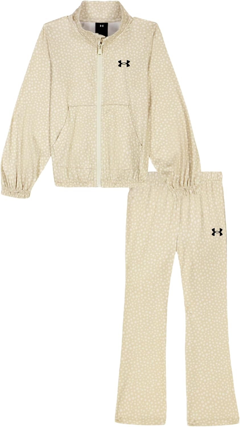Under Armour Baby-Girls Ua Terrazzo Leopard Heart Set for Comfort