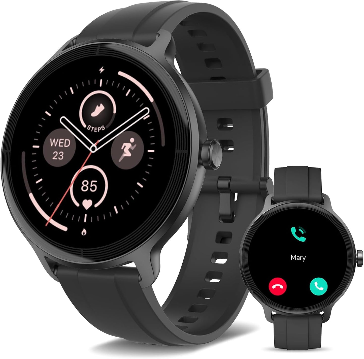 YMZ Smart Watch for Men Women with 1.27 HD Touchscreen Features