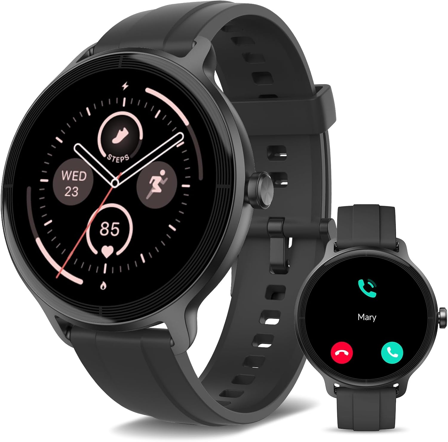 YMZ Smart Watch for Men Women with 1.27 HD Touchscreen Features