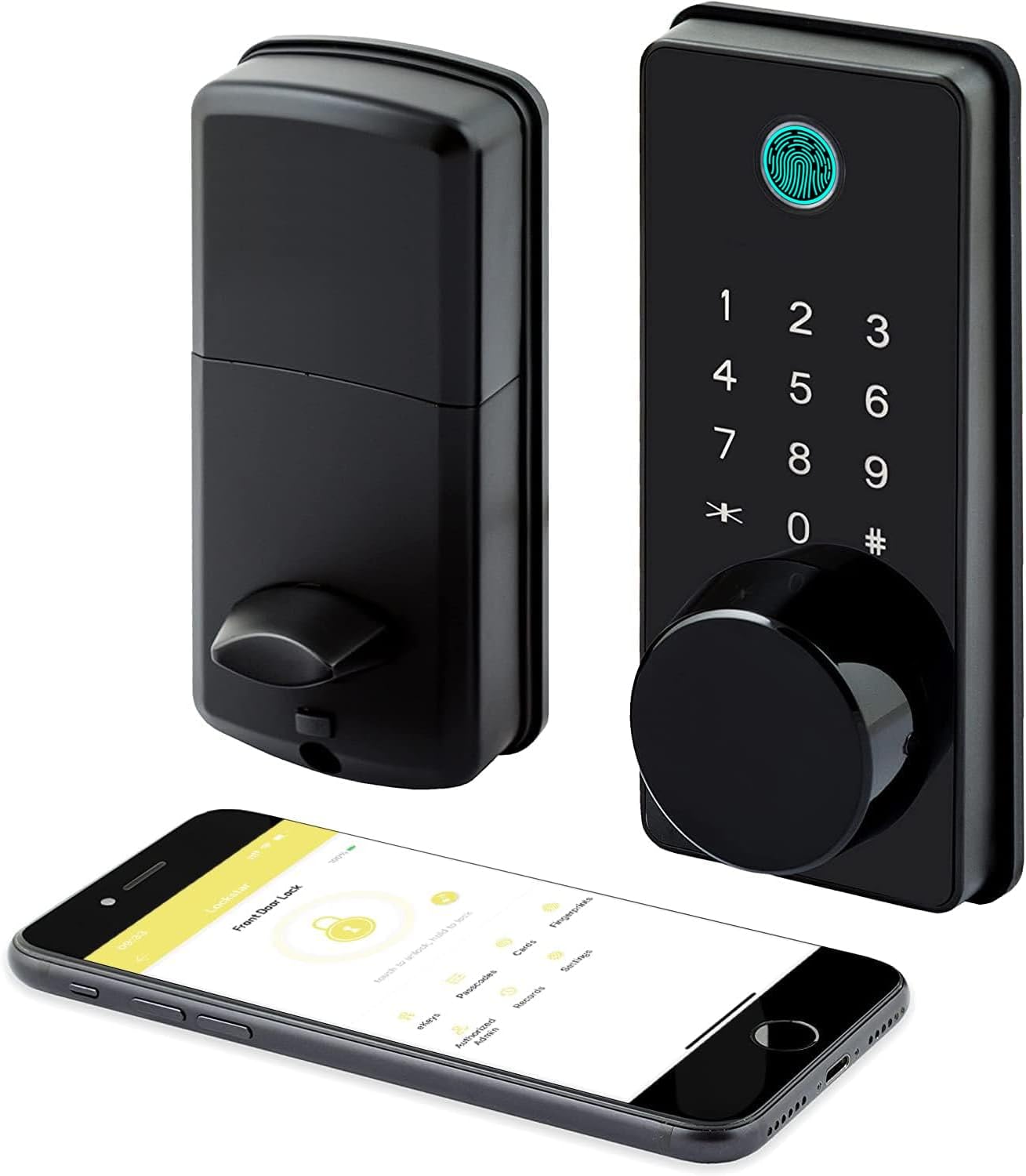 LOCKSTAR Smart Door Lock - Keyless Entry & Multiple Methods