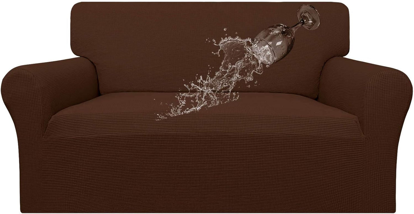 Waterproof Loveseat Couch Cover for Pets and Kids Protection